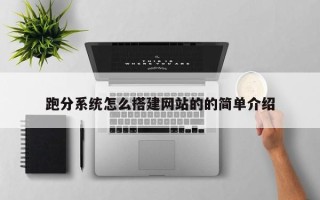 简阳跑分系统怎么搭建网站的的简单介绍